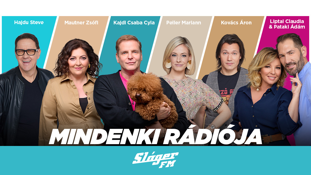Mindenki rádiója – a Sláger FM műsorvezetői